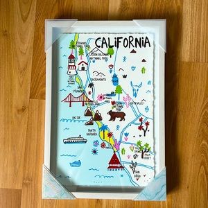 California Map Wall Art